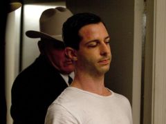 Jeremy Strong as Lee Harvey Oswald, he actually looks quite similar to the real guy